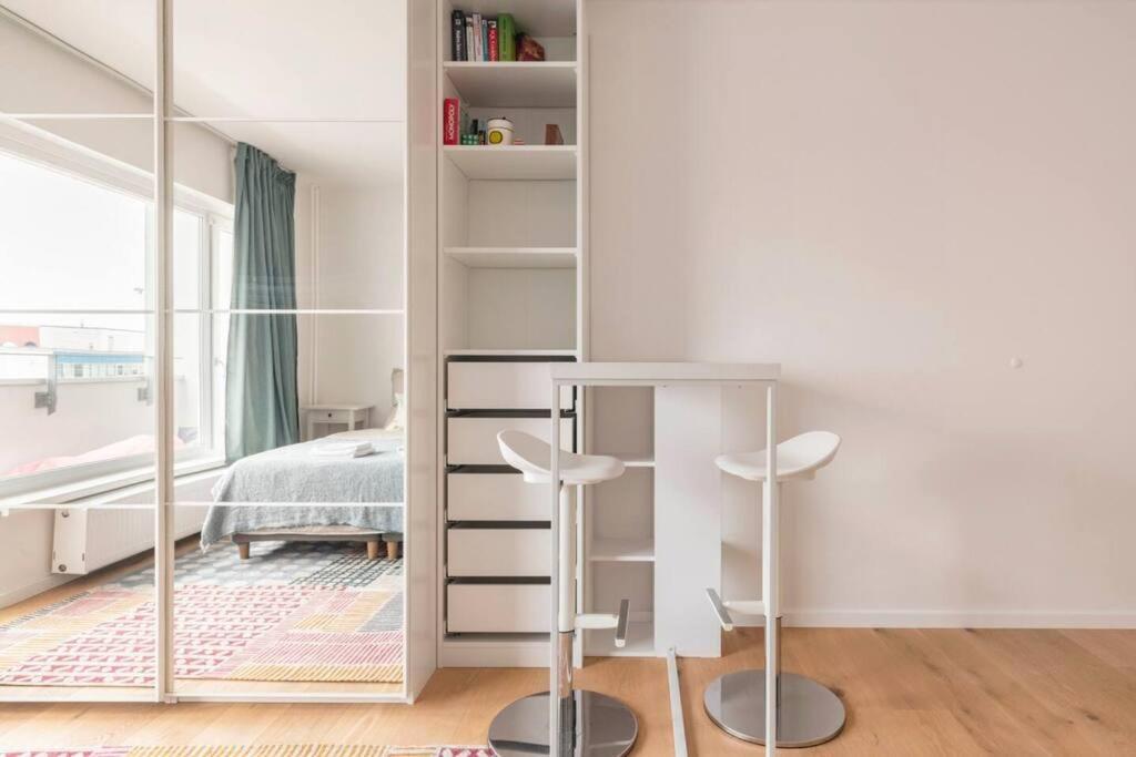 Modern Home In Central Berlín Exteriér fotografie